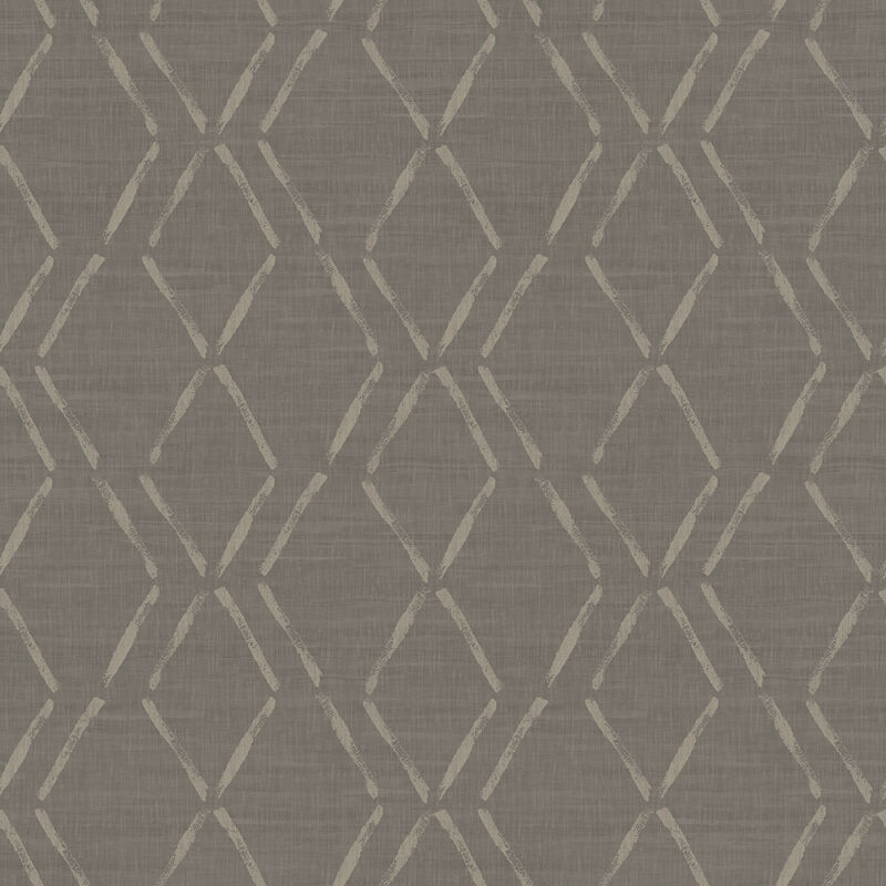 Tapa Brown Trellis Wallpaper image number 0