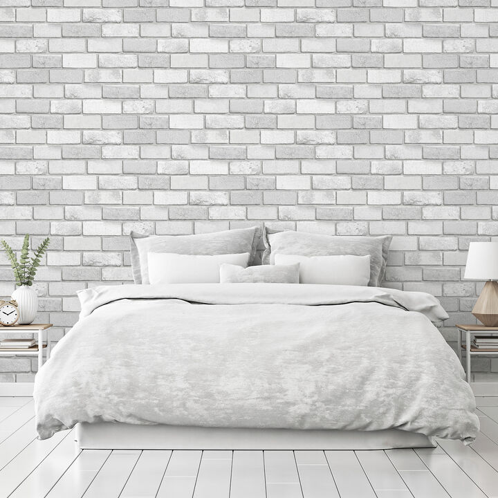 Truman Dove Brick Wallpaper