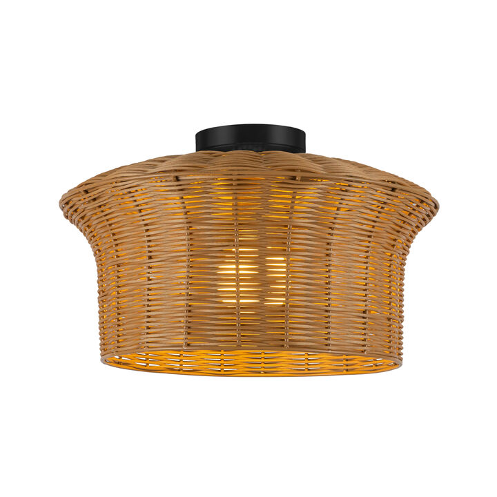 Kai 16 in Socket Semi Flush Mount