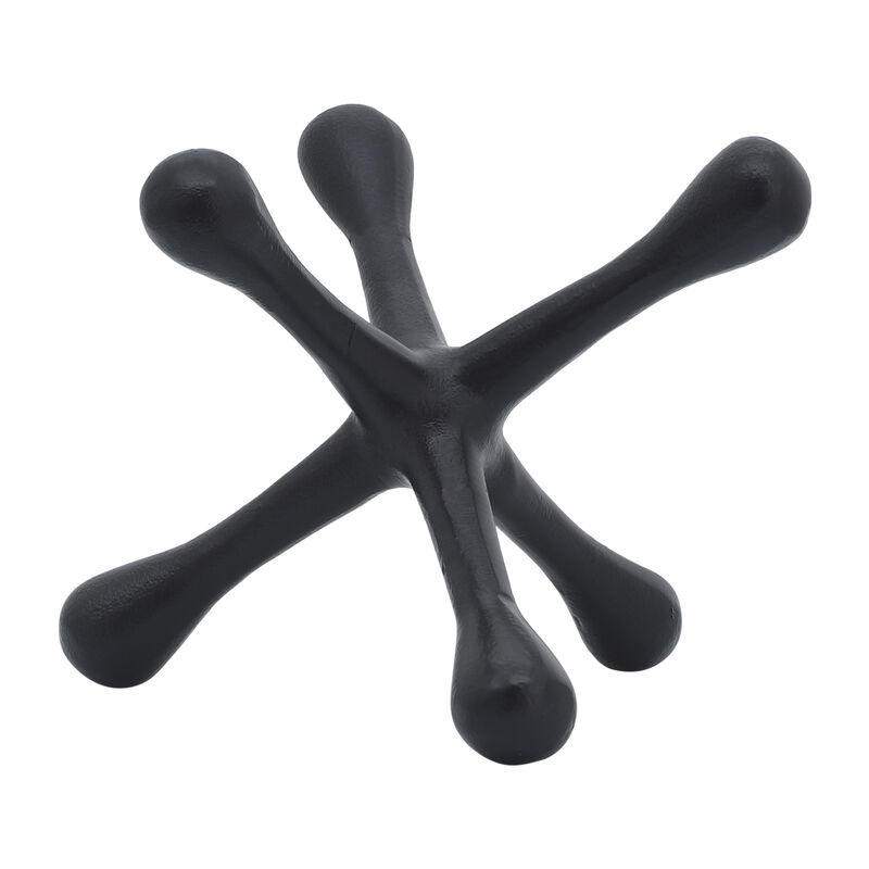 Black 8"x6" Metal Jacks