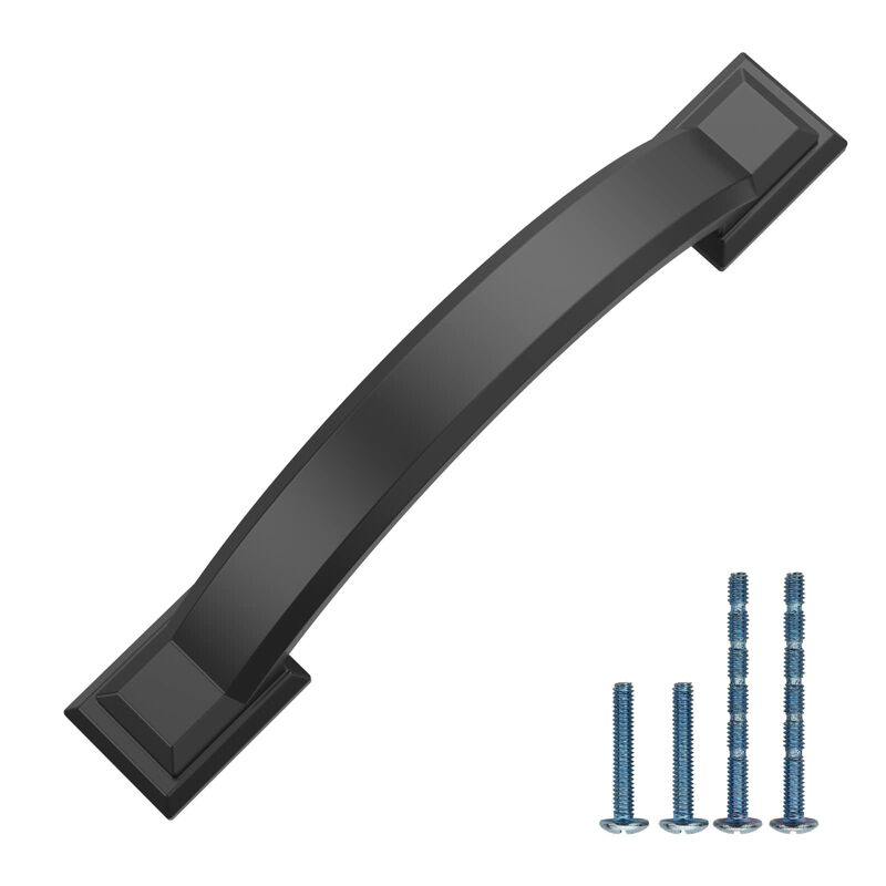 AOOTOCH 10 Pack 3 inch Cabinet Pulls Matte Black Cabinet Handles Drawer Pulls for Kitchen Cabinet Cupboard