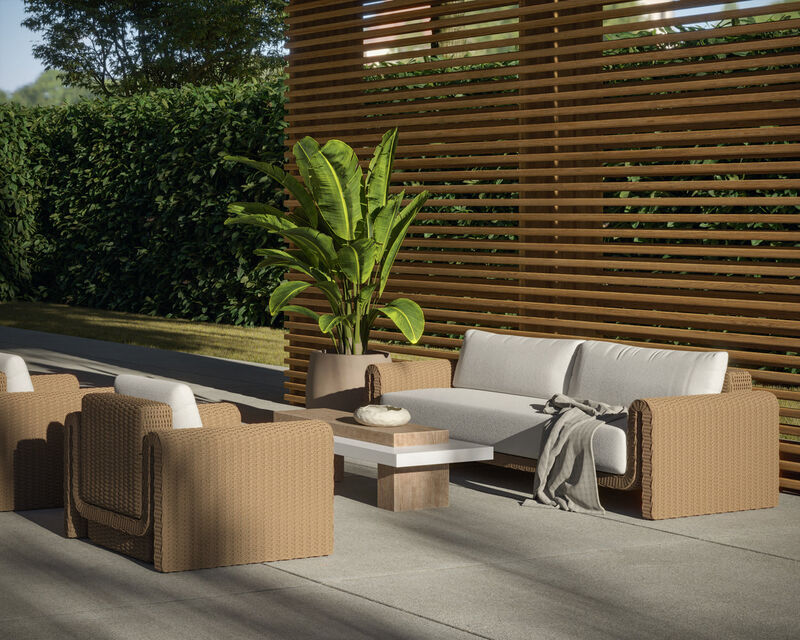 Tibi Natural Armchair image number 2