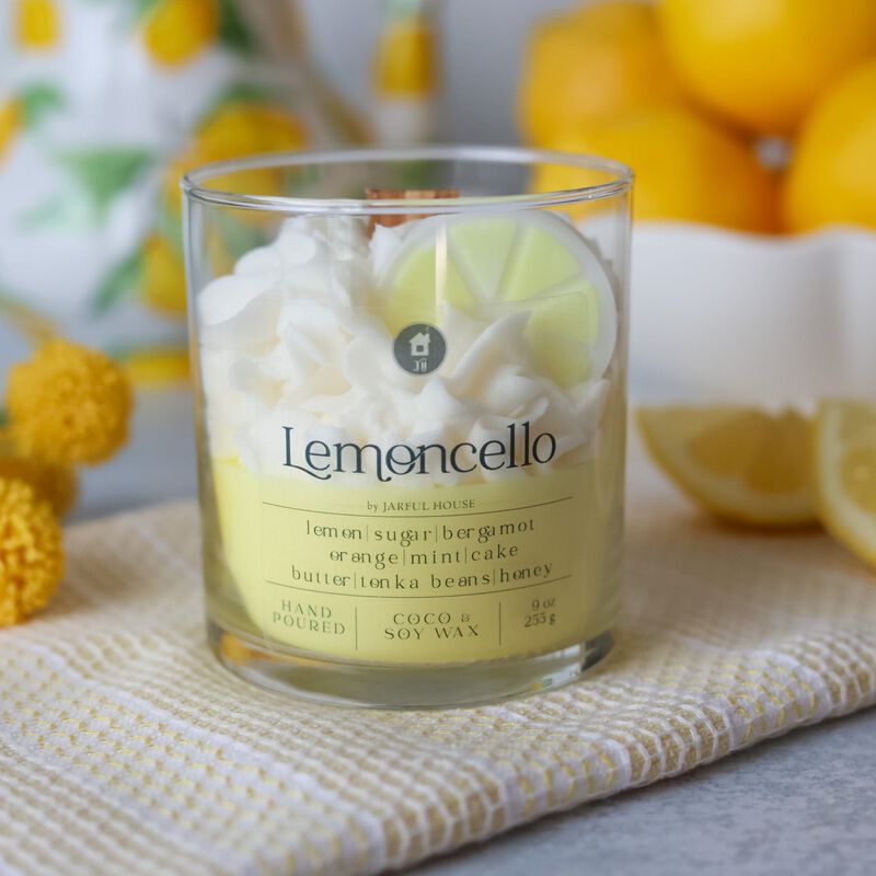 Lemoncello Dessert Candle – 9 oz