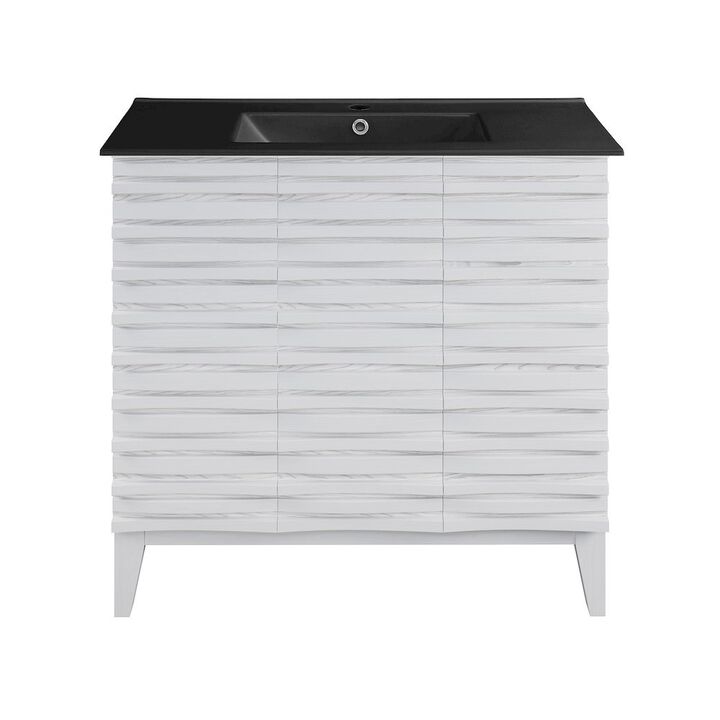 Cascade 36" Freestanding Bathroom Vanity with Sink Top