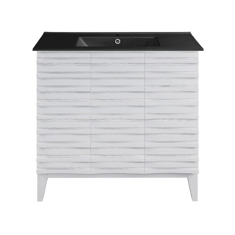 Cascade 36" Freestanding Bathroom Vanity with Sink Top image number 0
