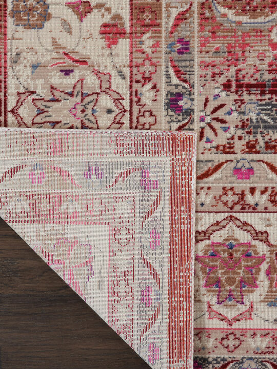 Vintage Kashan VKA01 Red 8'10" x 11'10" Rug