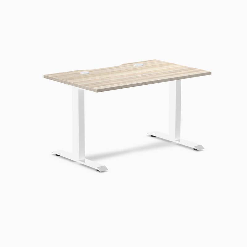 Desky Zero Scalloped Laminate Office Desk image number 0