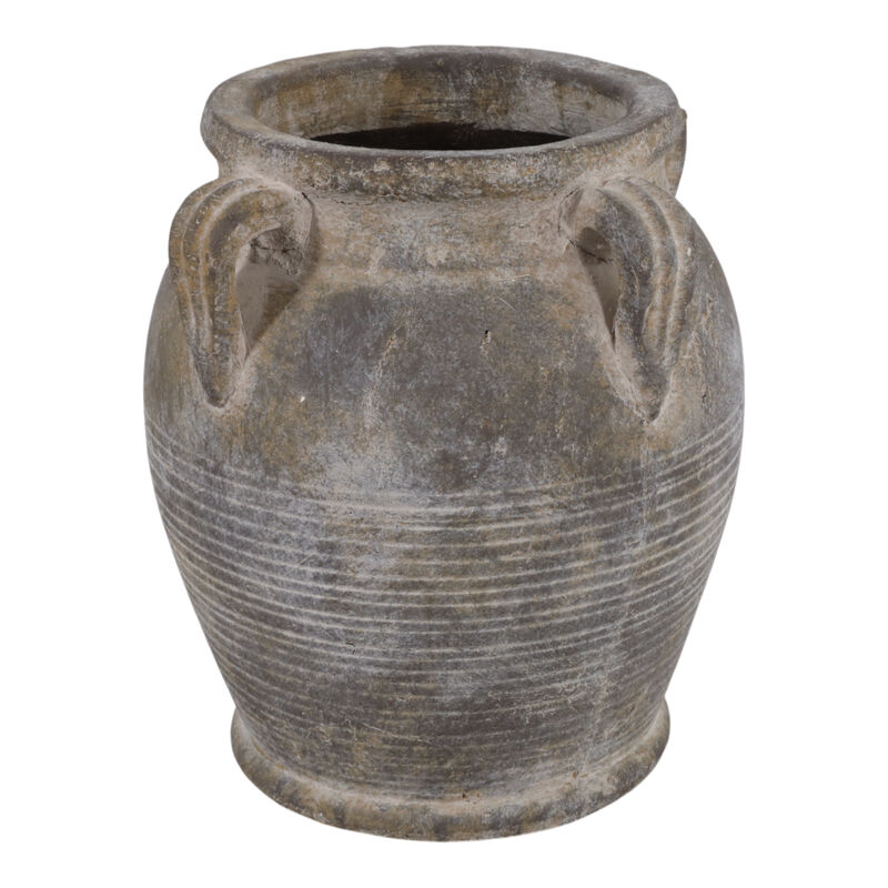 10" Vase With Handles, Brown image number 4