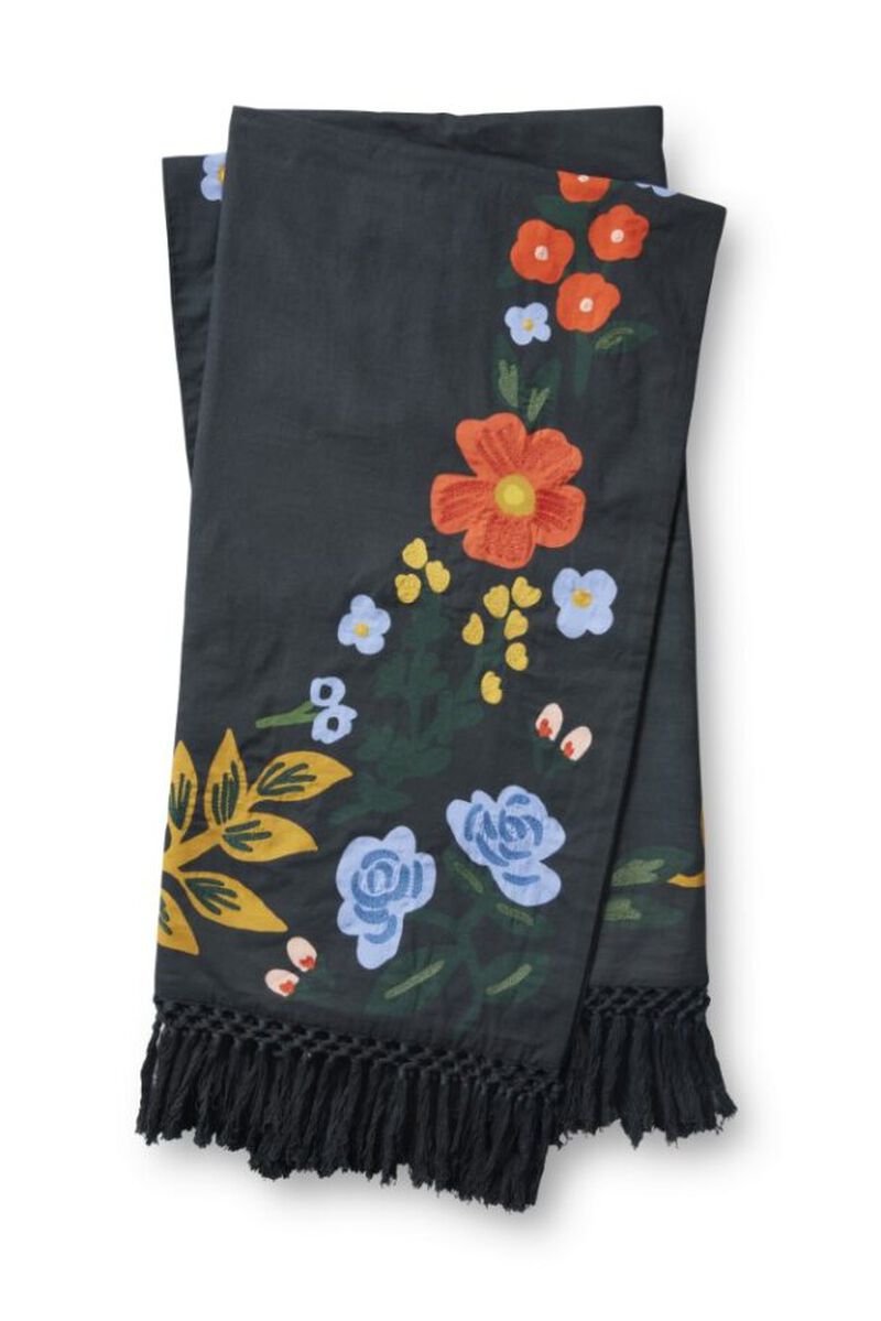 Luxembourg TRP0002 Black Throw