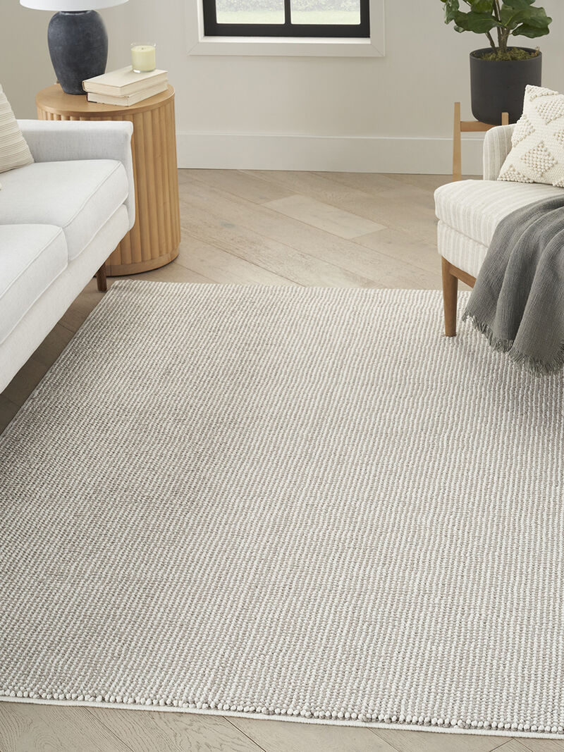 Natural Texture NTX01 Ivory/Mocha 7'10" x 9'10" Rug