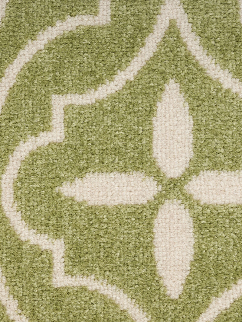 Nourison Essentials NRE04 Green/Ivory 6' x 9' Rug