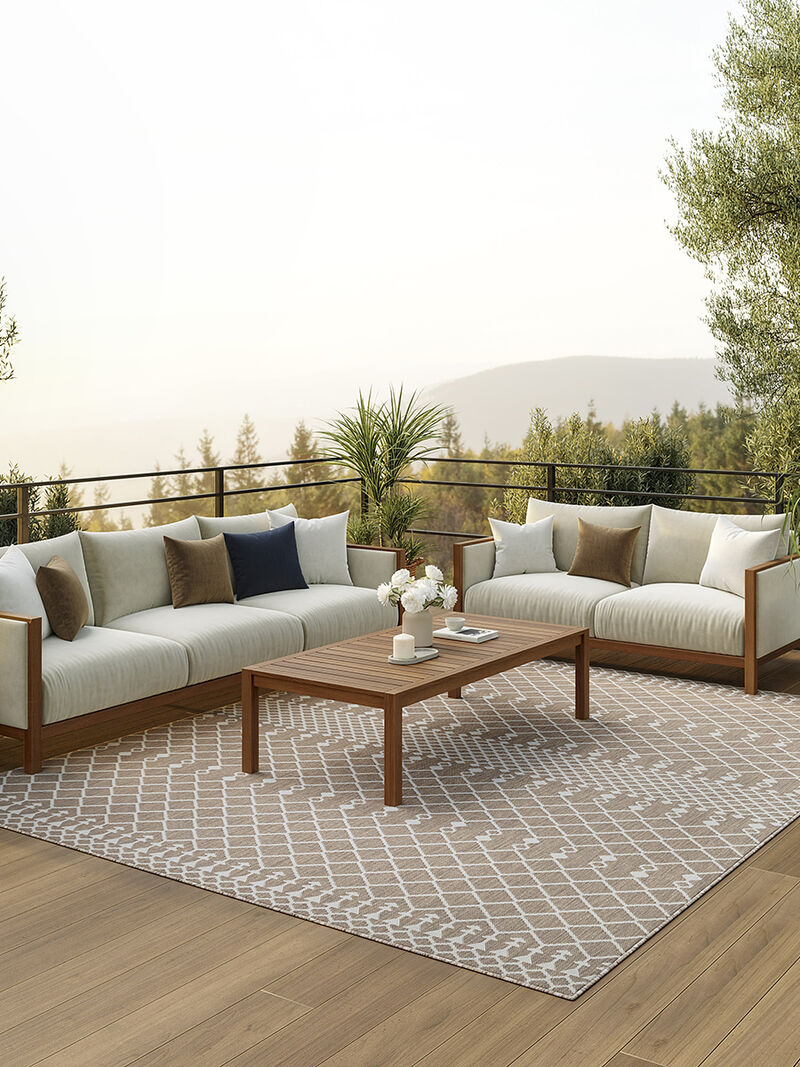 Positano POS02 Beige 8' x 10' Rug