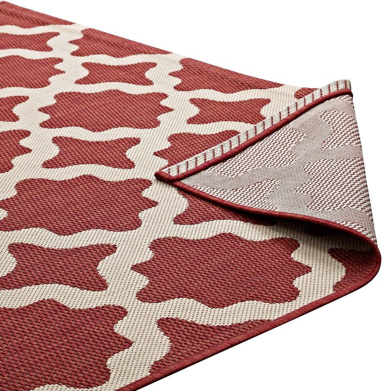 Cerelia Moroccan Trellis 9x12 Indoor and Outdoor Area Rug image number 4