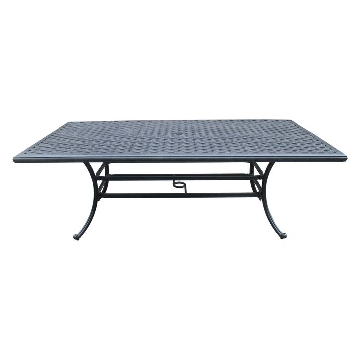 Cast Aluminum Rectangle Table