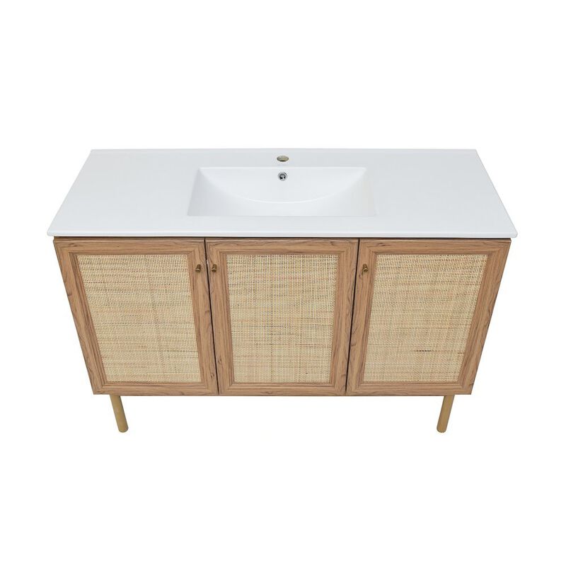 Classe 48" Freestanding Bathroom Vanity with Sink Top image number 8