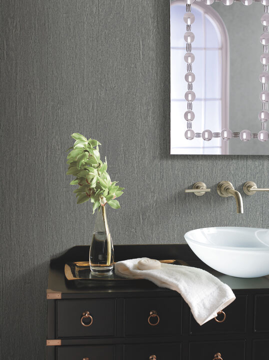 Natural Texture Grey Wallpaper