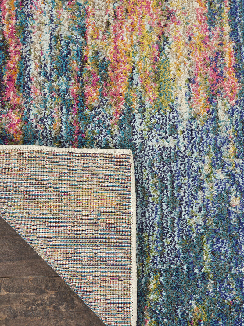 Celestial CES09 Blue/Yellow 2'2" x 3'9" Rug