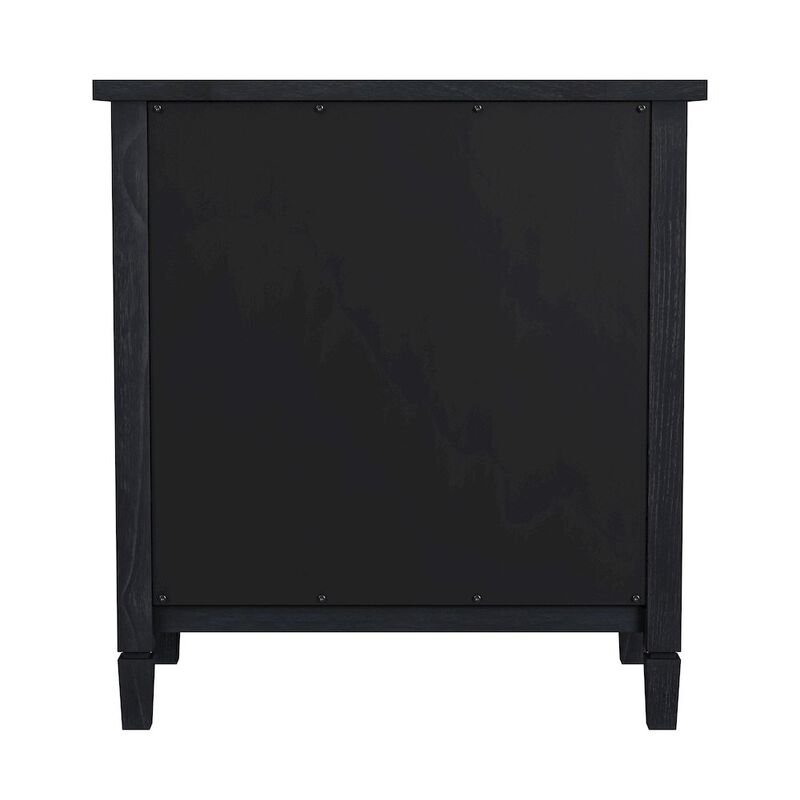Butler Specialty Flagstaff 2-Door Cane Cabinet, Black image number 5