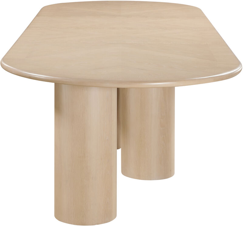Meridian Furniture Dolan Oak Dining Table image number 9