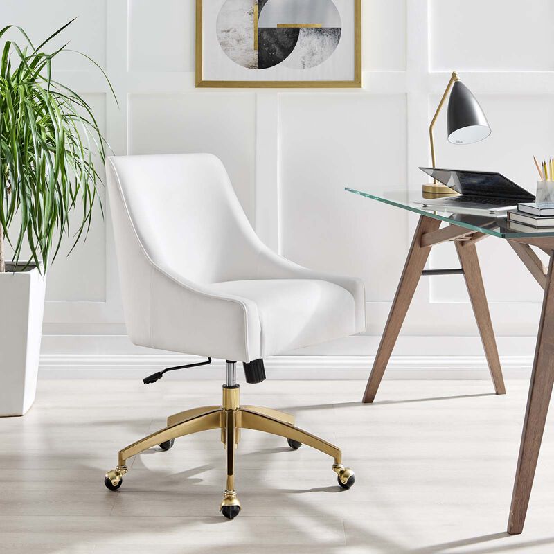 Modway Furniture - Discern Performance Velvet Office Chair image number 4