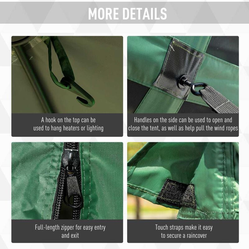 Hivvago Easy Setup Camping Canopy Tent image number 6