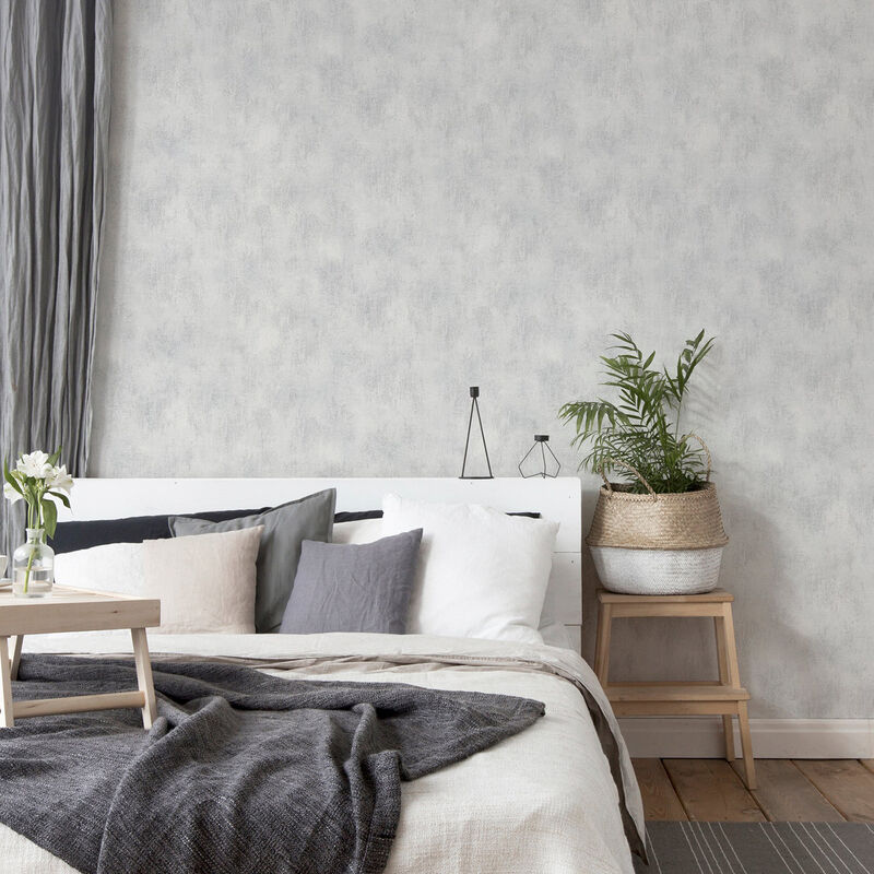 Victor Grey Plaster Wallpaper image number 5