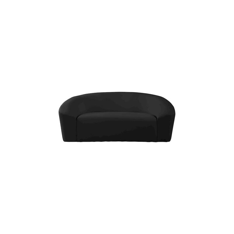 Meridian Furniture Riley Black Velvet Loveseat