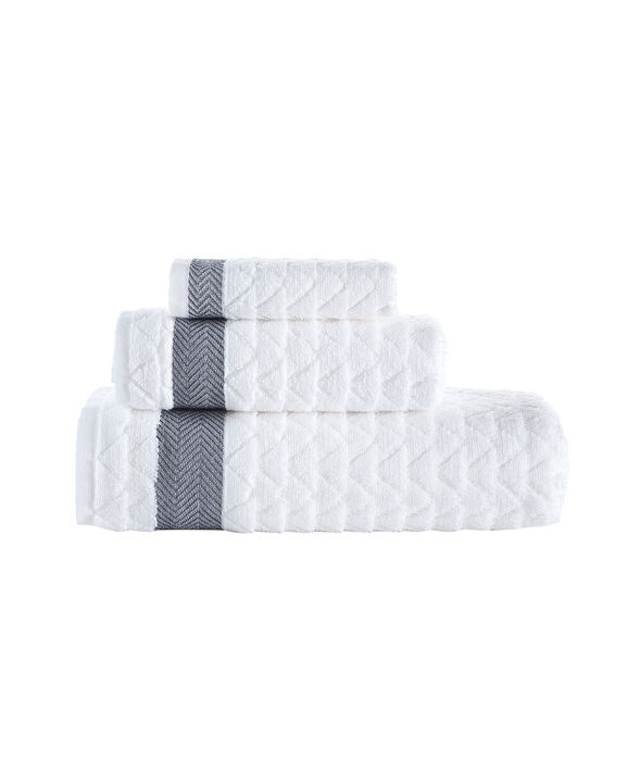 Brooks Brothers Herringbone 3 pcs Towel Set