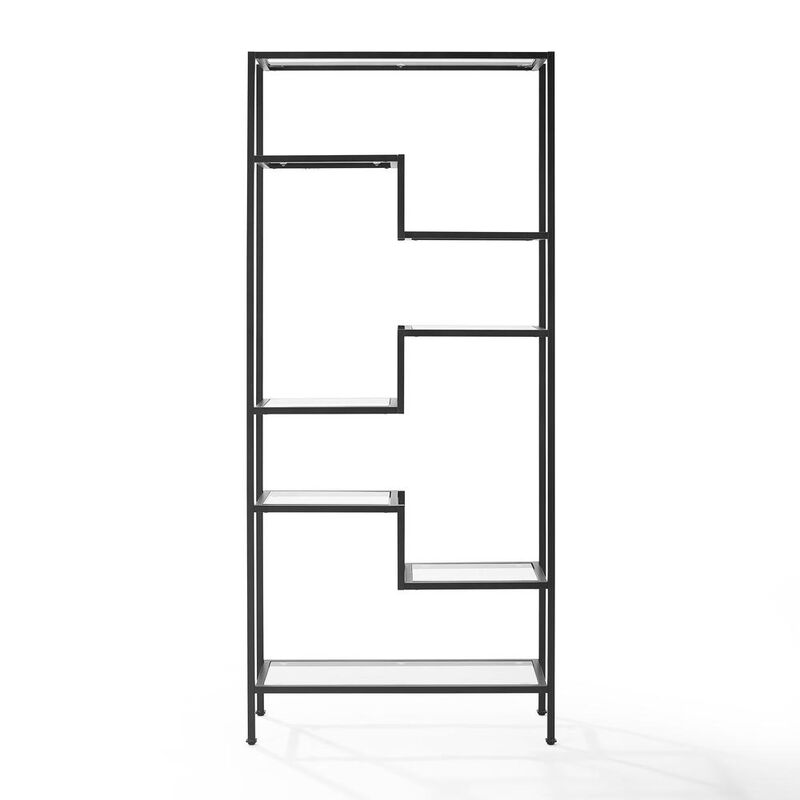 Crosley Furniture Sloane Etagere Matte Black