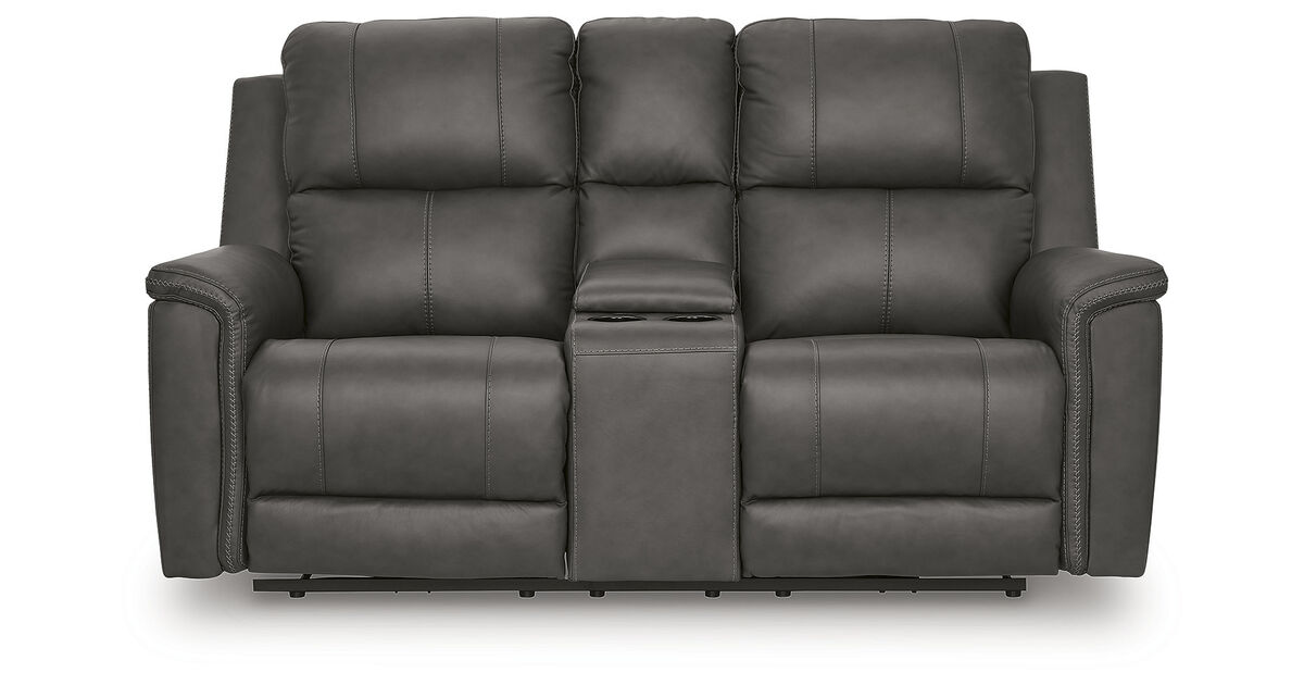 Beryton Power Reclining Loveseat with Console