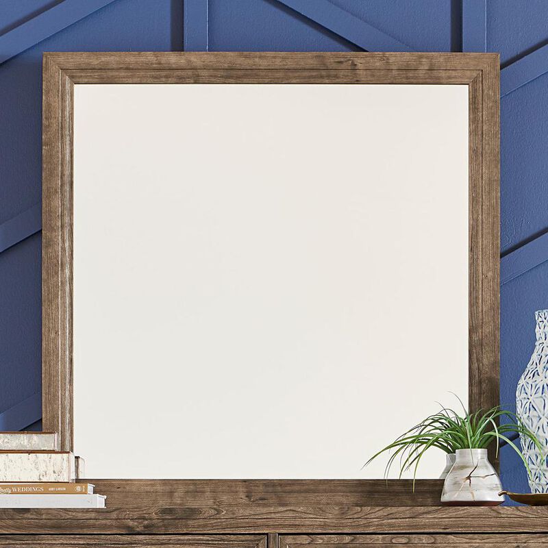Liberty Furniture Ridgecrest Mirror in Cobblestone image number 3