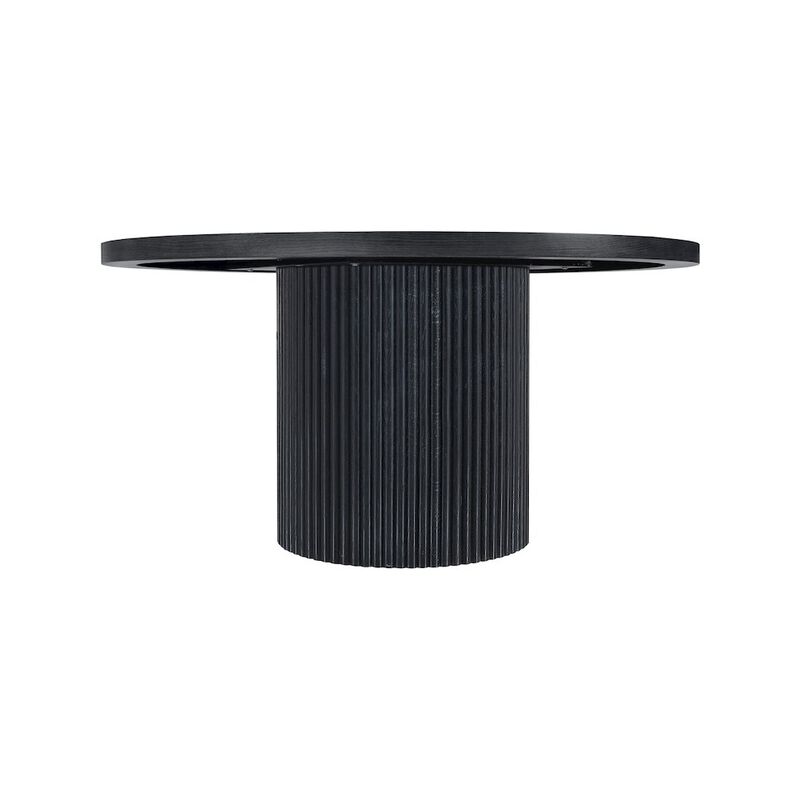 Meridian Furniture Belinda Black Oak Veneer Dining Table