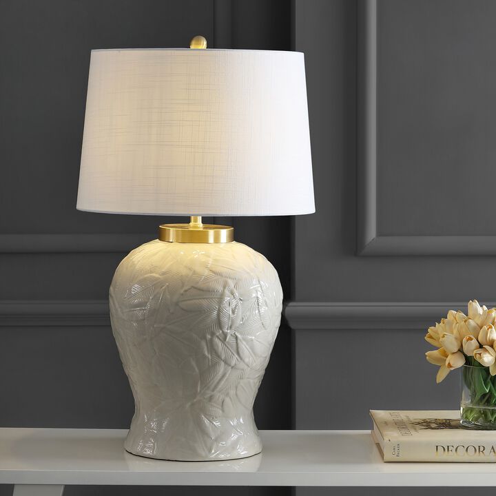 Regency Ceramic/Metal Bohemian Cottage LED Table Lamp