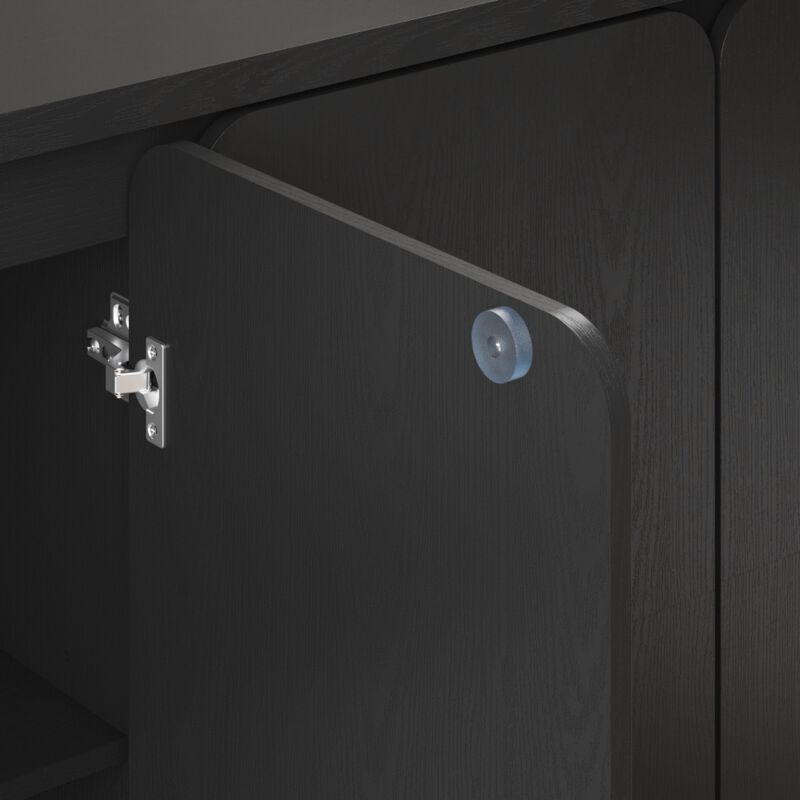 Boxpex 4-Door Sideboard Buffet Cabinet image number 5