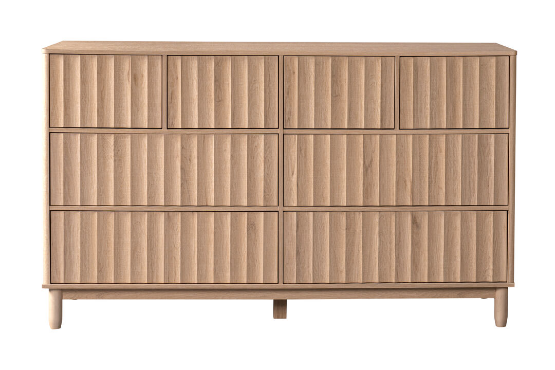 Fipet Mid Century Fluted Dresser