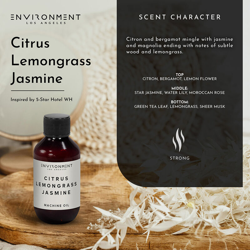 ENVIRONMENT 2oz Machine Diffusing Oil Inspired by W Hotel® - Citrus | Lemongrass | Jasmine