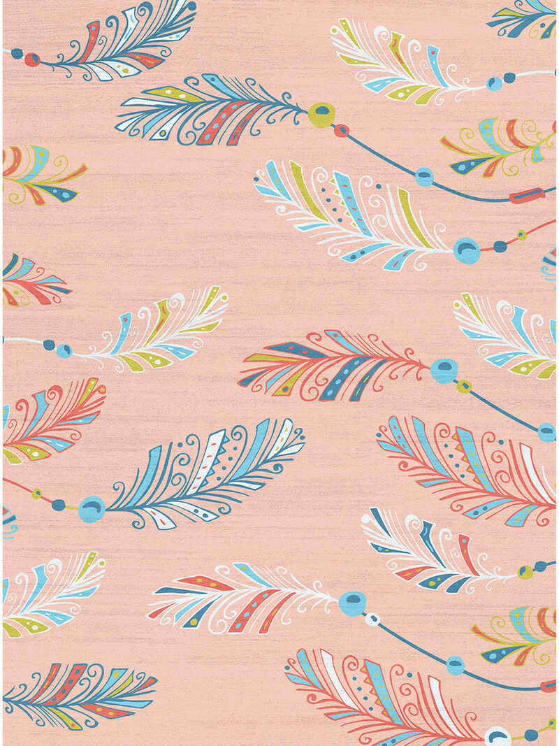 Imagination IMA12 Pink/Multicolor 3'5" x 5' Rug
