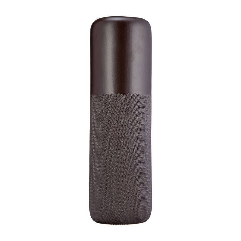 Cer, 18"h Grooved Vase, Java image number 0