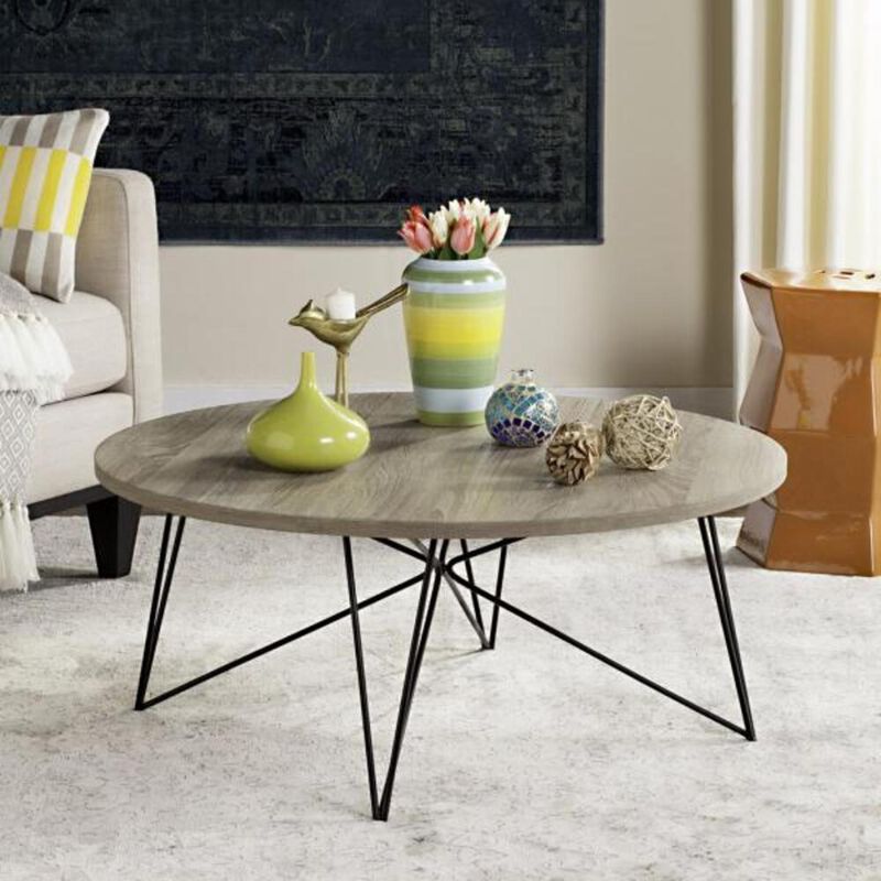 Safavieh MARIS RETRO MID CENTURY WOOD COFFEE TABLE