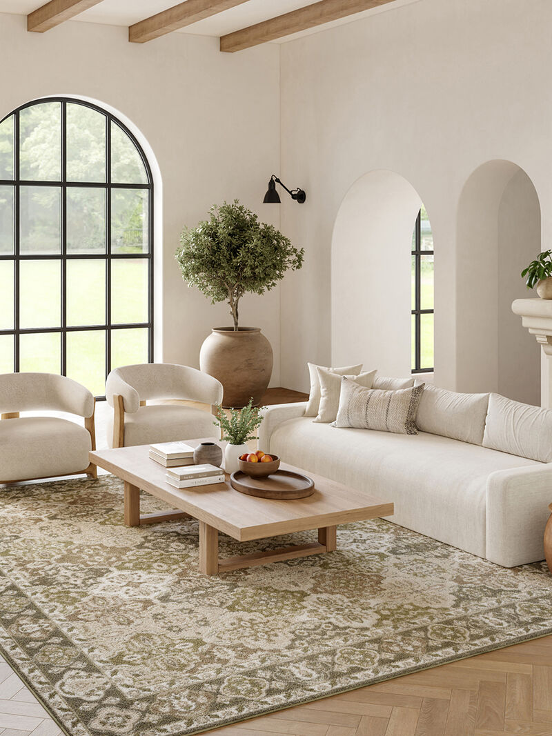 Grafix GRF31 Green 7'10" x 9'10" Rug