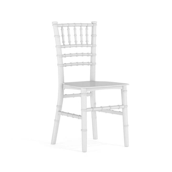 Flash Furniture Child's Crystal Resin Party and Event Chiavari Chair for & Residential Use