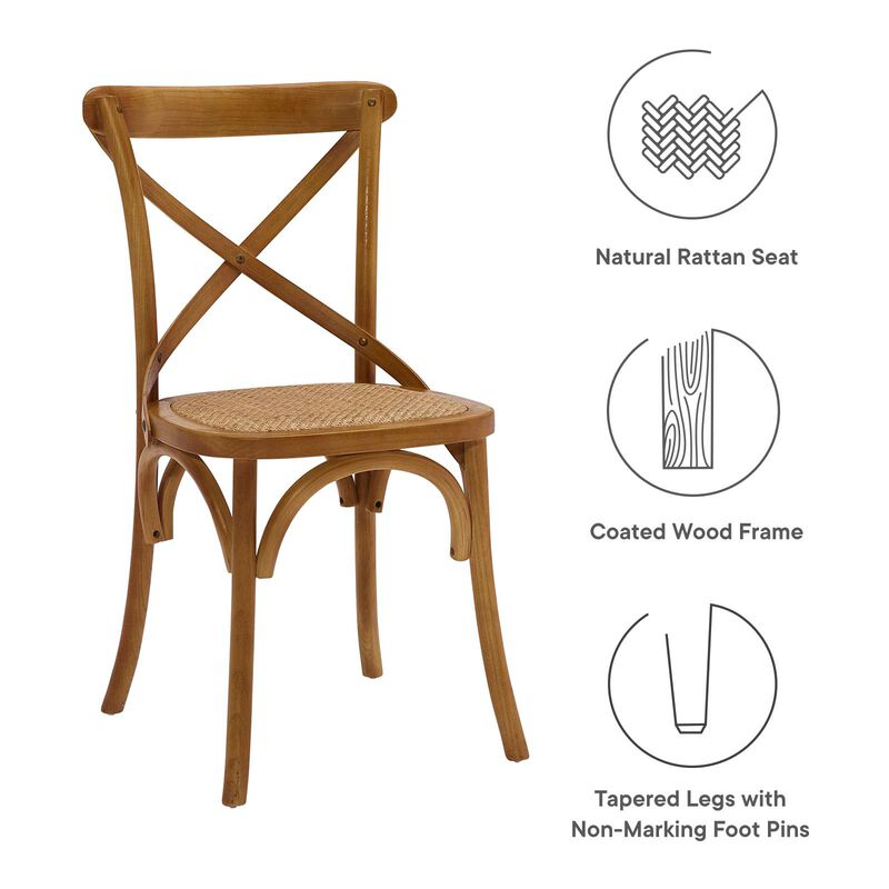 Gear Dining Side Chair-Benzara image number 5