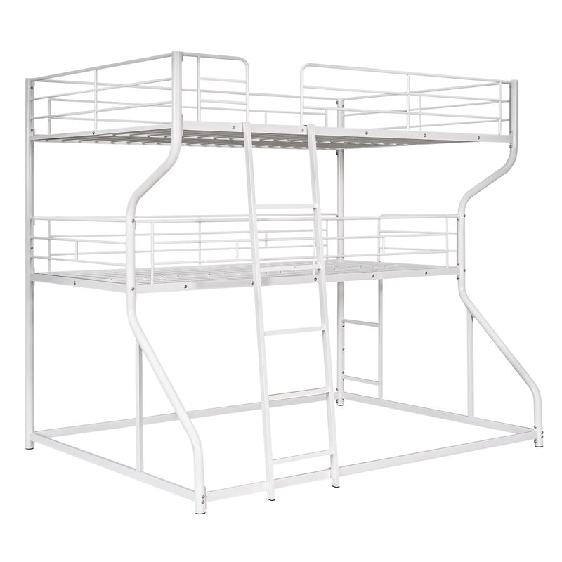 Merax Bedroom Triple Bunk Bed with Ladders