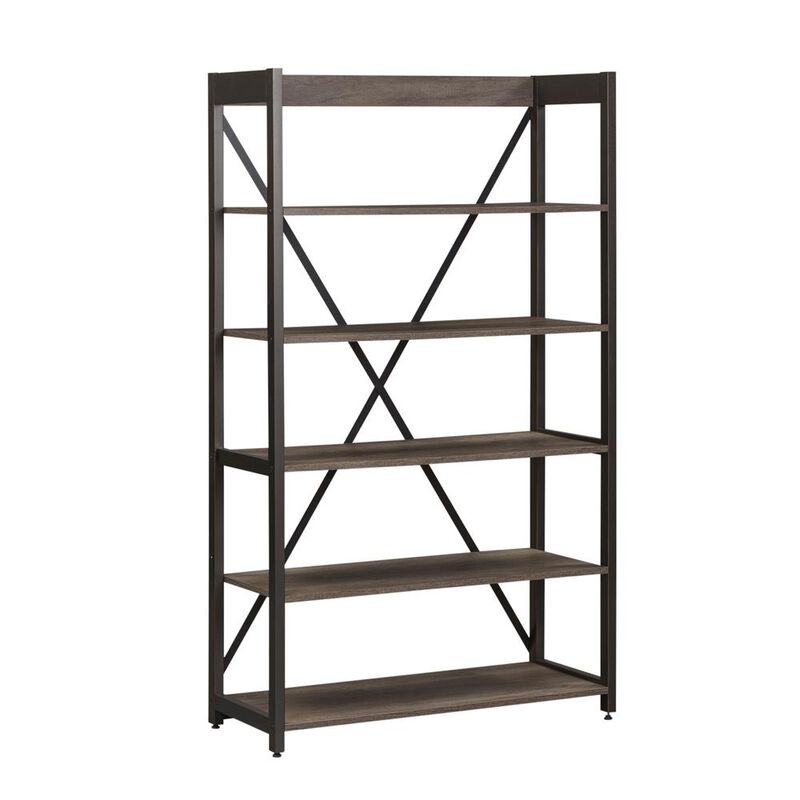 Liberty Furniture Tanners Creek Bookcase in Graystone image number 0
