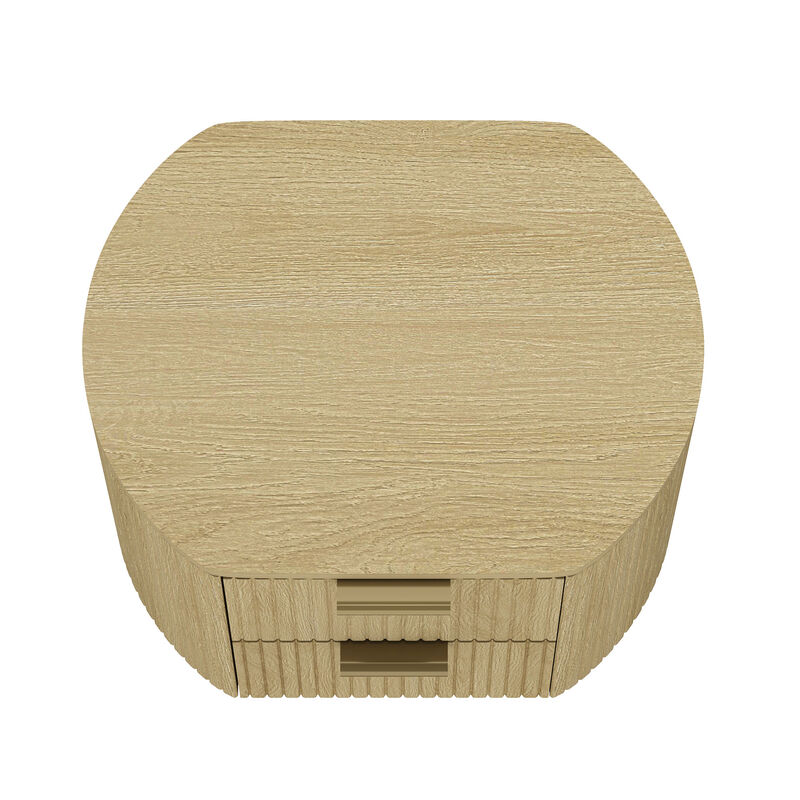 Olivia Nightstands with Gold (Set of 2)