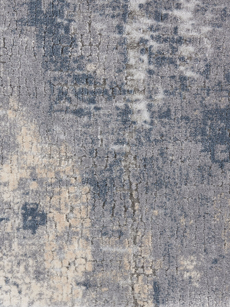Rustic Textures RUS06 Gray/Beige 2'2" x 7'6" Rug image number 3