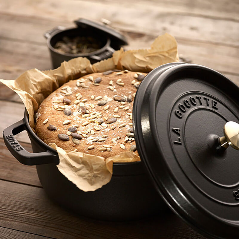 Staub Cast Iron 5.5-qt Round Cocotte