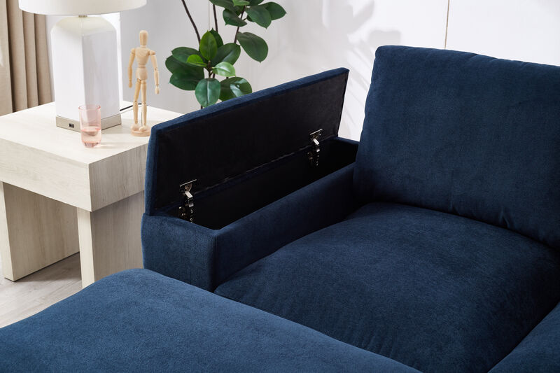 Monind U-Shaped Sectional Sofa image number 5