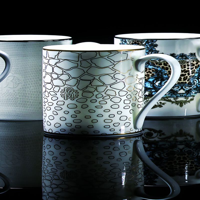 Mug Cup GIRAFFE in Luxury Box diam. 2.5", H 3.3", cap. 12.5 oz image number 2