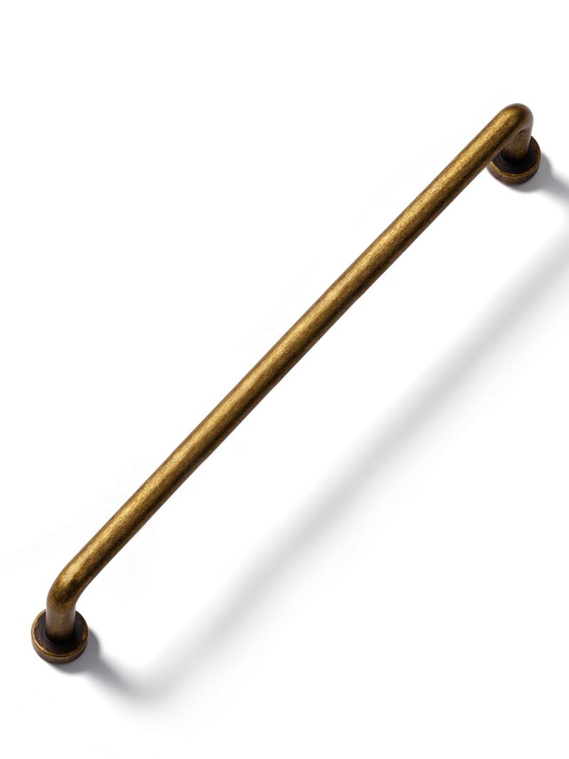 JIASENBAO Antique Brass Cabinet Bar Pulls 7.56"" Hole Center 10 Pack Classic Vintage Retro Drawer Handles Kitchen Cupboard Bathr